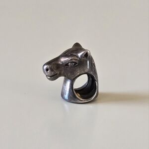 Chamilia Silver Horse Head Charm